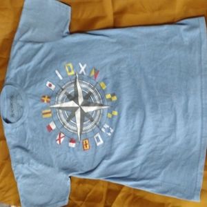 Beachwood Nautical compass and flags Tshirt